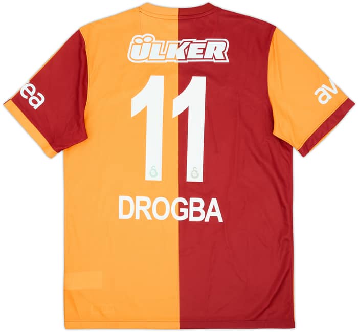 2013-14 Galatasaray Home Shirt Drogba #11 - 8/10 - (L)