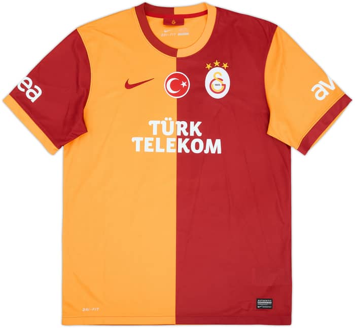 2013-14 Galatasaray Home Shirt Drogba #11 - 8/10 - (L)