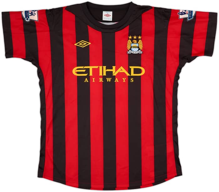 2011-12 Manchester City Away Shirt Balotelli #45 - 8/10 - (L)