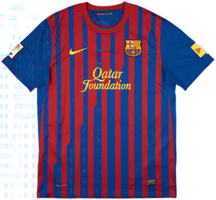 2011-12 Barcelona Home Shirt A.Iniesta #8 - 6/10 - (L)