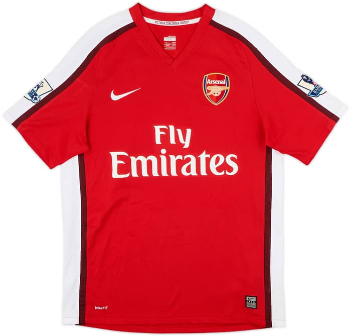 2008-10 Arsenal Camiseta Local Fabregas #4 - 8/10 - (M)