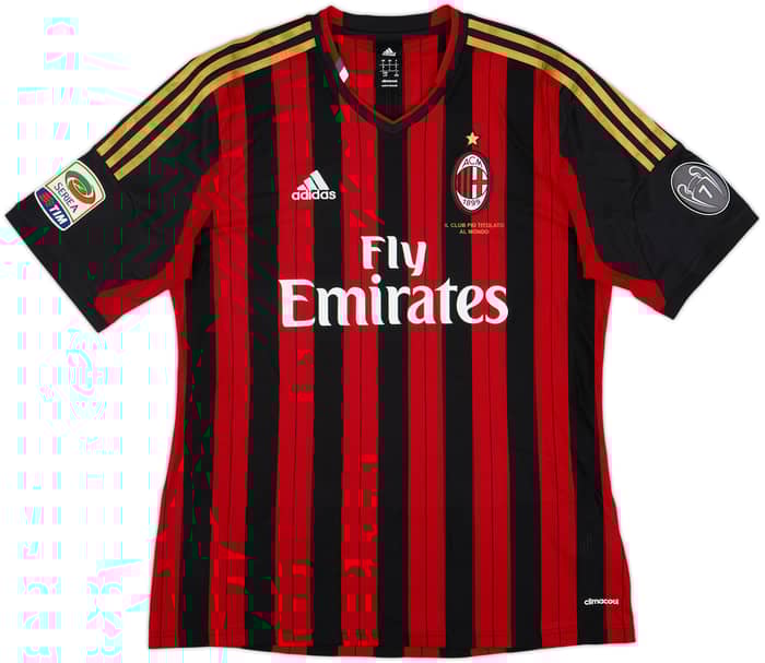 2013-14 AC Milan Home Shirt El Shaarawy #92 - 7/10 - (L)