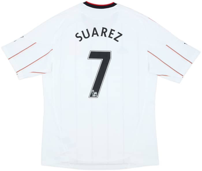 2010-11 Liverpool Away Shirt Suarez #7 - 6/10 - (L)