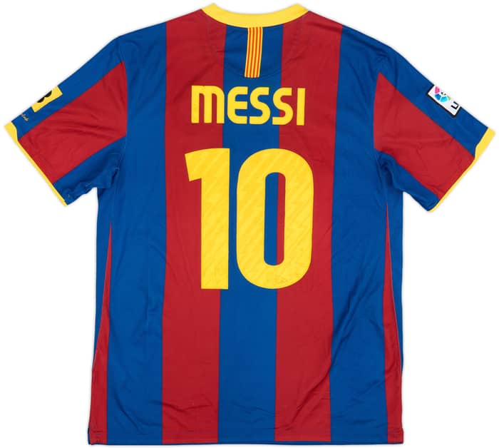 2010-11 Barcelona **Camiseta Local** Messi #10 - 6/10 - (L)