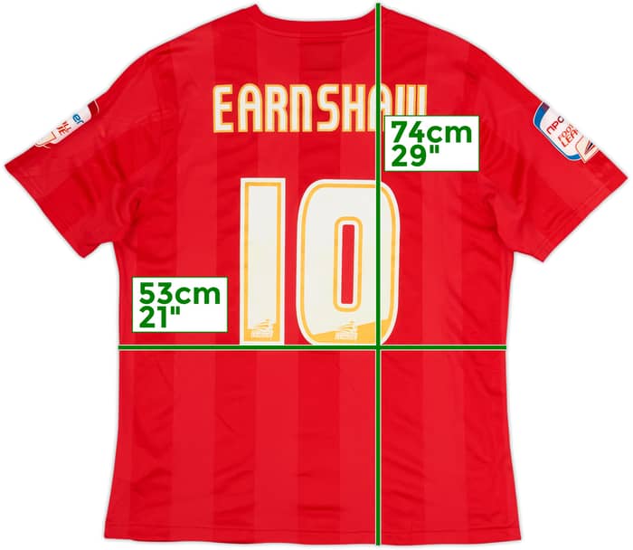 2010-11 Nottingham Forest Home Shirt Earnshaw #10 - 7/10 - (L)