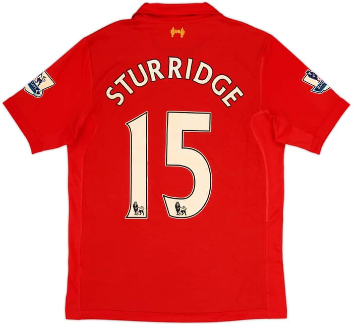 2012-13 Liverpool Home Shirt Sturridge #15 - 7/10 - (M)