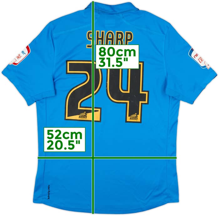 2012-13 Nottingham Forest Away Shirt Sharp #24 - 7/10 - (L)