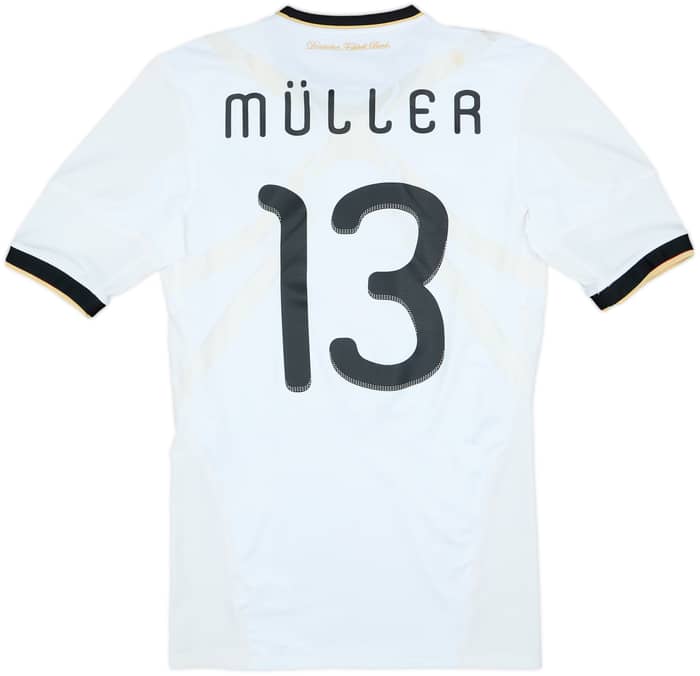 2010-11 Germany Player Issue TechFit Home Shirt Muller #13 - 6/10 - (L)