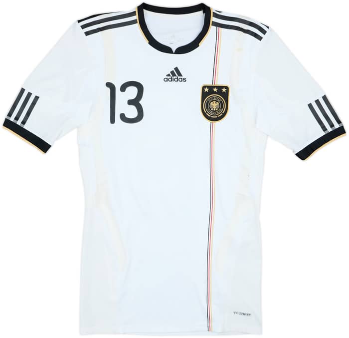 2010-11 Germany Player Issue TechFit Home Shirt Muller #13 - 6/10 - (L)