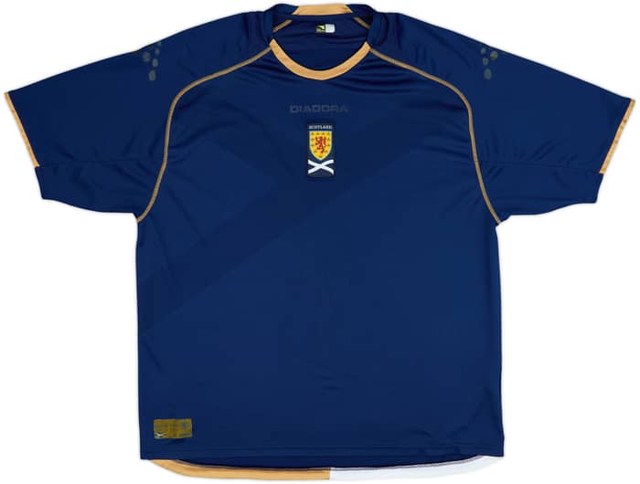 2007-08 Scotland Home Shirt - 5/10 - (XXL)