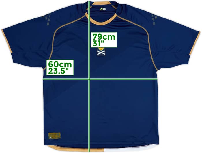 2007-08 Scotland Home Shirt - 5/10 - (XXL)