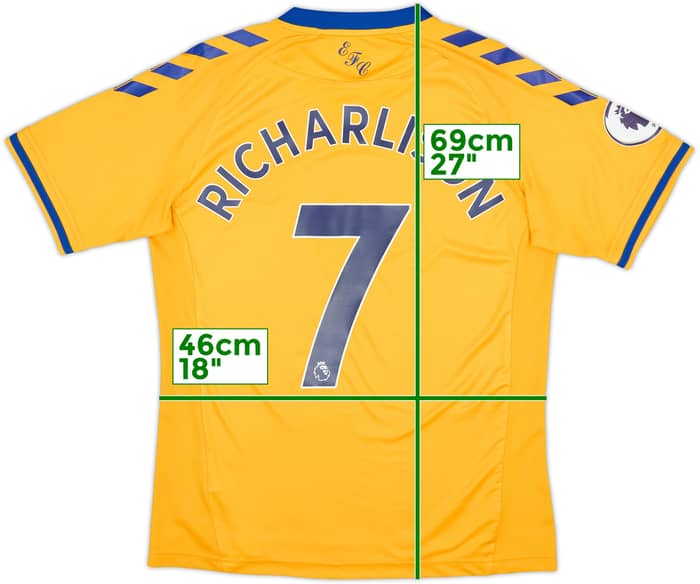 2020-21 Everton Away Shirt Richarlison #7 - 6/10 - (S)