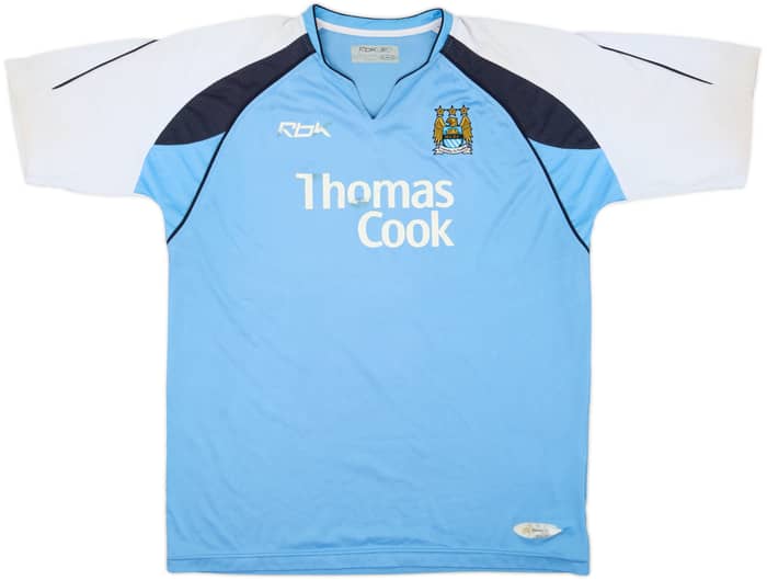 2006-07 Manchester City Camiseta Local - 4/10 - (L)