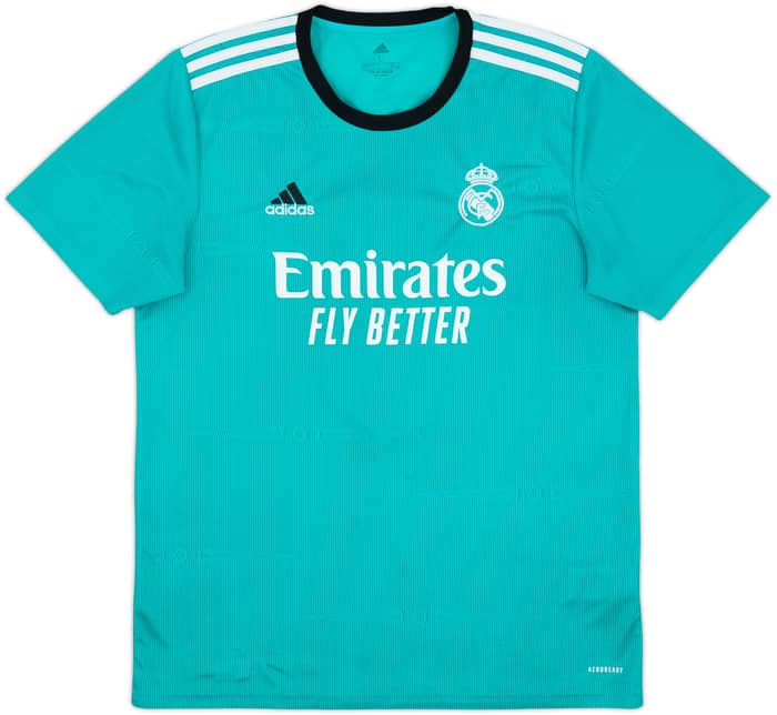 2021-22 Real Madrid Third Shirt Benzema #9 - 6/10 - (L)