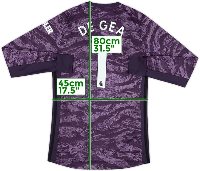 2019-20 Manchester United GK Shirt De Gea #1 - 10/10 - (S)