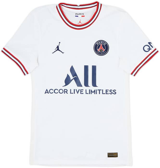 2021-22 Paris Saint-Germain Authentic Fourth Shirt Messi #30 - 8/10 - (XS)