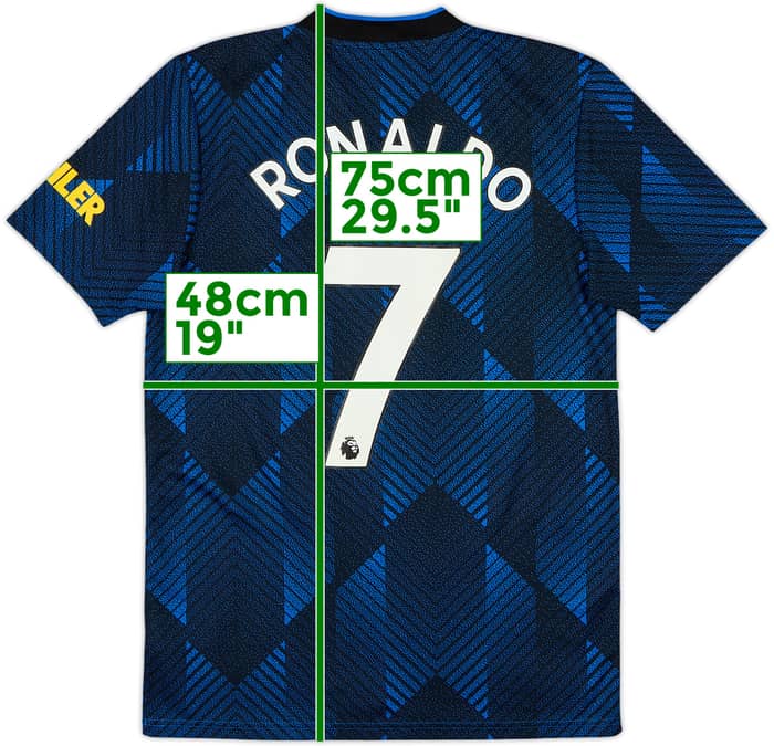 2021-22 Manchester United Third Shirt Ronaldo #7 - 8/10 - (S)