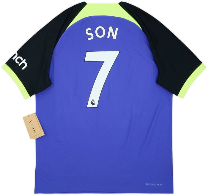 2022-23 Tottenham Authentic Away Shirt Son #7 (L)