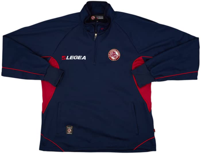 2006-07 Livorno Legea 1/4 Zip Training Top - 8/10 - (XXL)