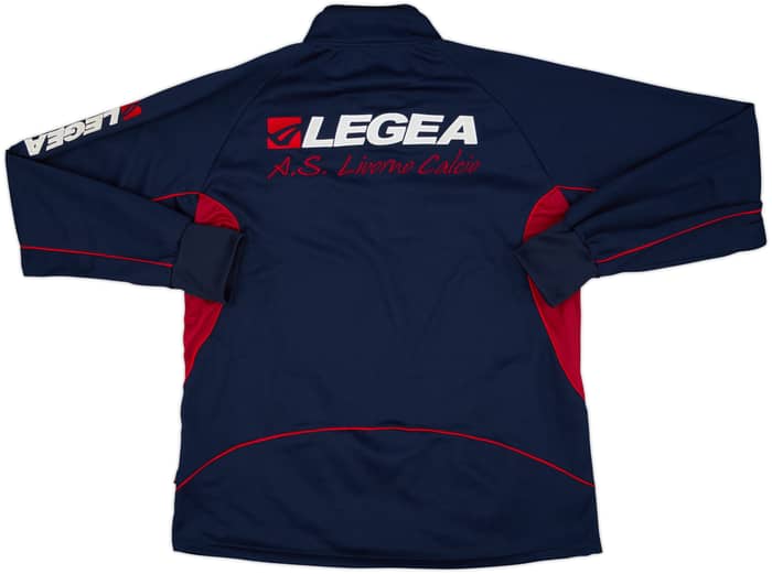 2006-07 Livorno Legea 1/4 Zip Training Top - 8/10 - (XXL)
