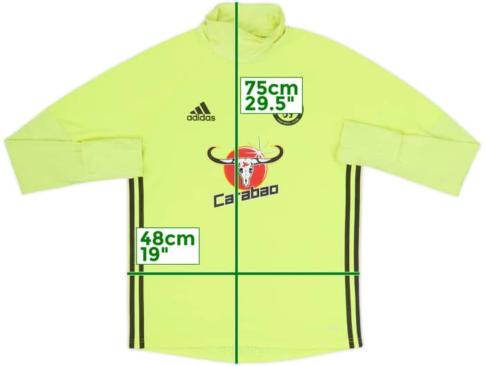 2016-17 Chelsea adidas 1/4 Zip Training Top - 6/10 - (S)