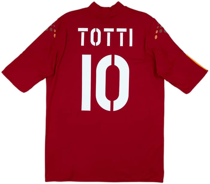 2004-05 Roma Home Shirt Totti #10 - 6/10 - (XL)