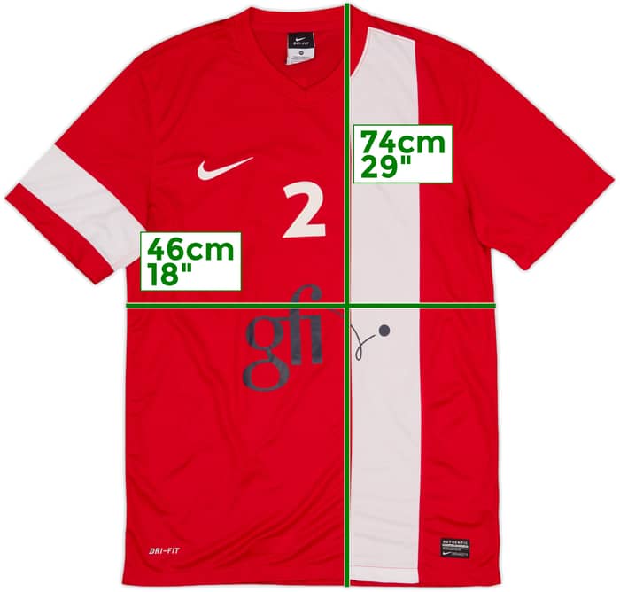 2013-14 Paris Saint-Germain Handball Nike Training Shirt #2 - 9/10 - (M)