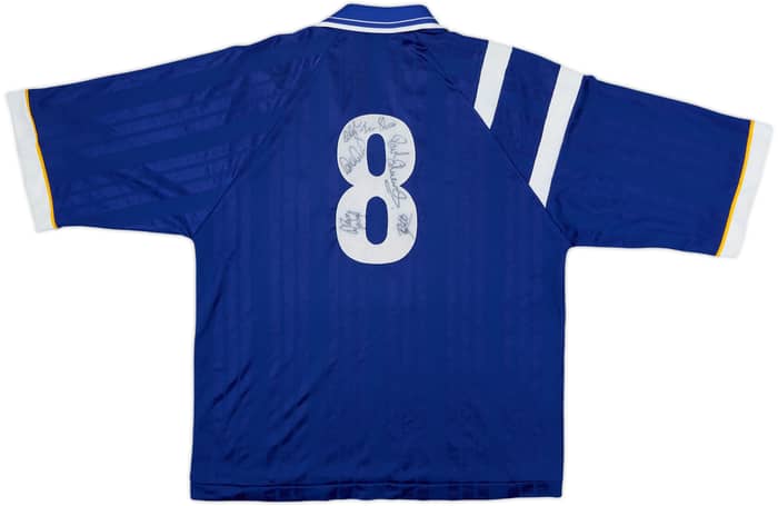 1995-97 Shrewsbury Town Signed Home Shirt #8 - 7/10 - (M)