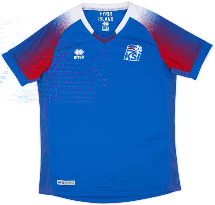 2018-19 Iceland Home Shirt - 8/10 - (XS)