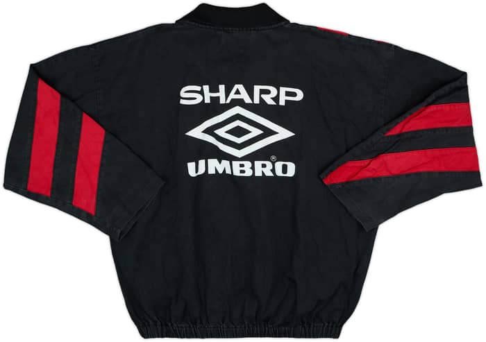 1992-93 Manchester United Umbro Drill Top - 5/10 - (M)