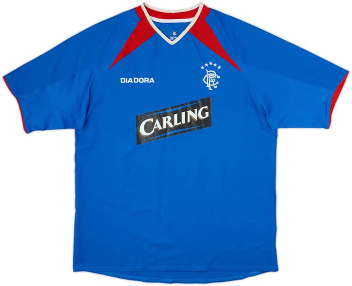 2003-05 Rangers Home Shirt Moore #3 - 5/10 - (L)