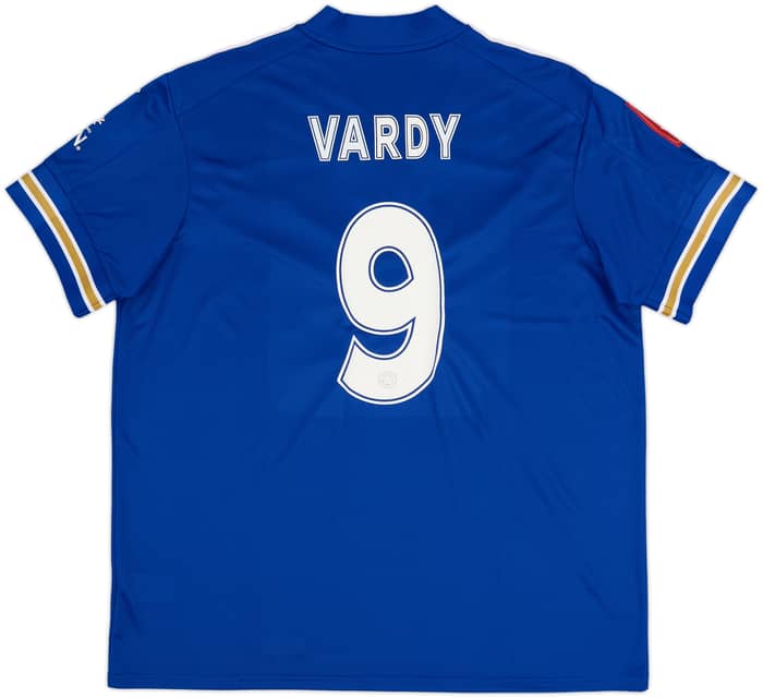 2020-21 Leicester Home Shirt Vardy #9 - 8/10 - (XXL)