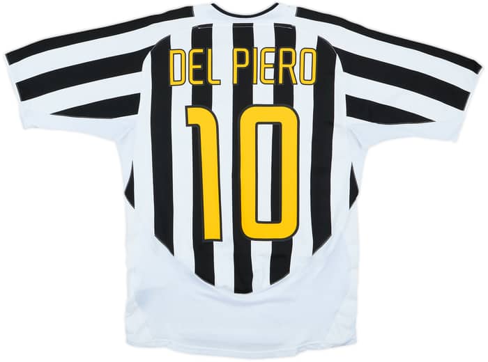 2003-04 Juventus Home Shirt Del Piero #10 - 5/10 - (S)