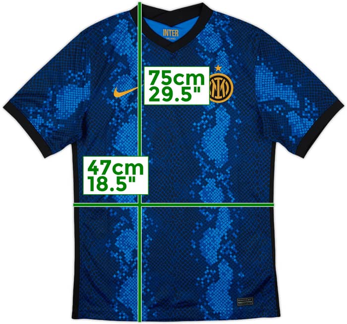 2021-22 Inter Milan Home Shirt - 10/10 - (S)