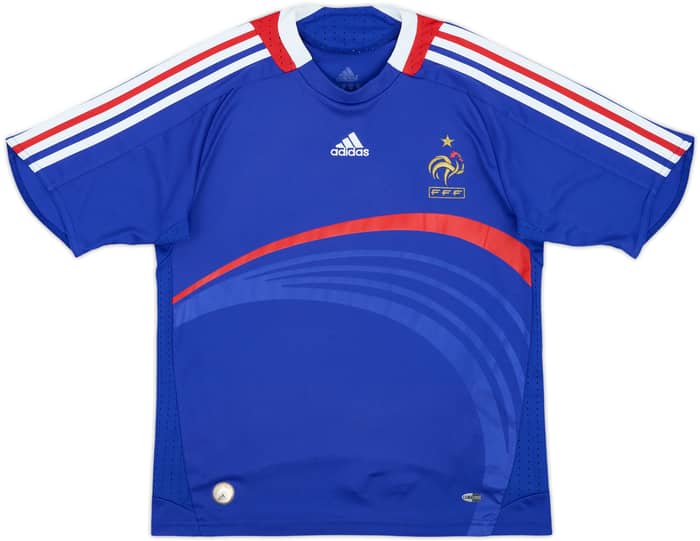 2007-08 France Home Shirt - 6/10 - (M.Boys)