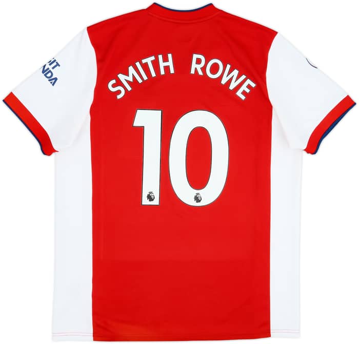 2021-22 Arsenal Home Shirt Smith Rowe #10 - 8/10 - (XL)