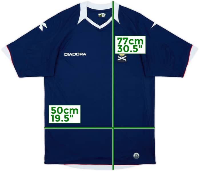2008-09 Scotland Home Shirt - 6/10 - (M)