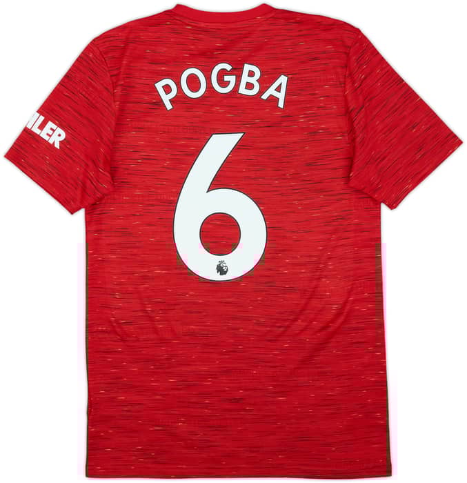 2020-21 Manchester United Home Shirt Pogba #6 - 8/10 - (S)
