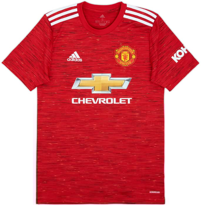 2020-21 Manchester United Home Shirt Pogba #6 - 8/10 - (S)