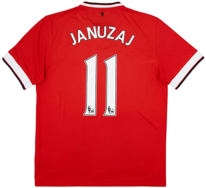 2014-15 Manchester United Home Shirt Januzaj #11 - 9/10 - (L)