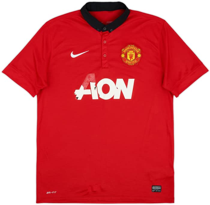 2013-14 Manchester United Home Shirt - 4/10 - (L)