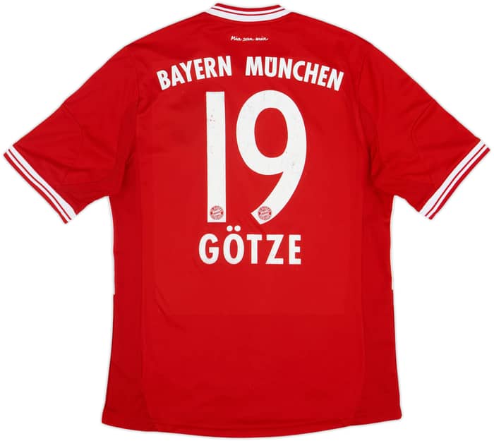 2013-14 Bayern Munich Home Shirt Gotze #19 - 5/10 - (M)