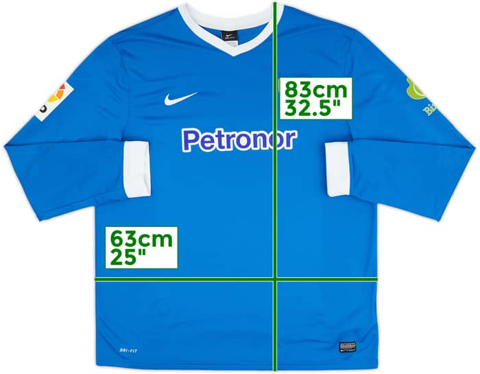 2013-14 Athletic Bilbao Away L/S Shirt - 7/10 - (XXL)