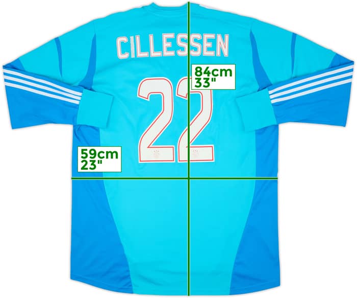 2012-13 Ajax Player Issue GK Shirt Cillessen #22 - 5/10 - (XXL)
