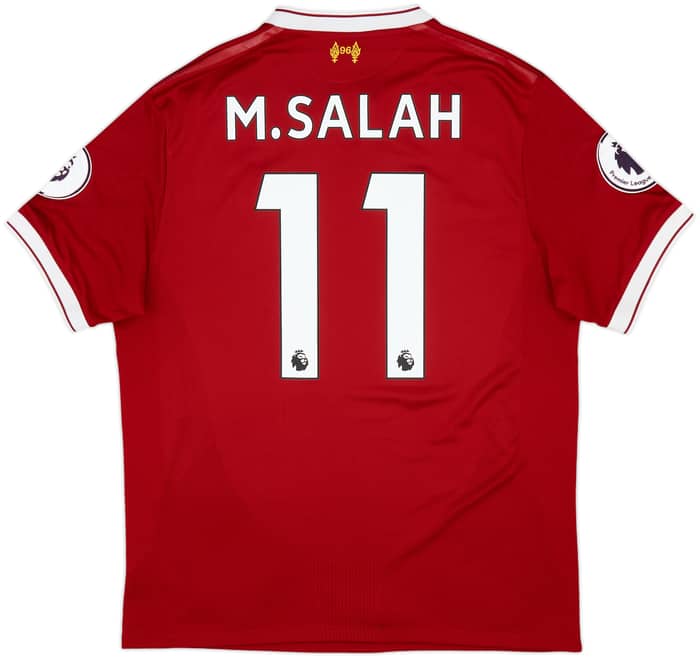 2017-18 Liverpool 125 Years Home Shirt M.Salah #11 - 7/10 - (M)