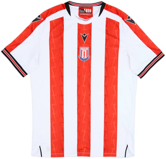 2024-25 Stoke City Home Shirt - 10/10 - (XL)