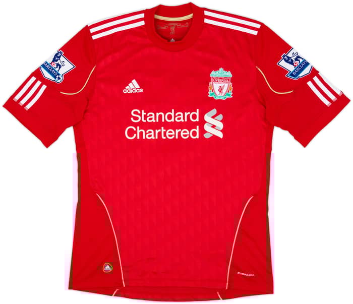 2010-12 Liverpool Home Shirt Cole #10 - 8/10 - (M)