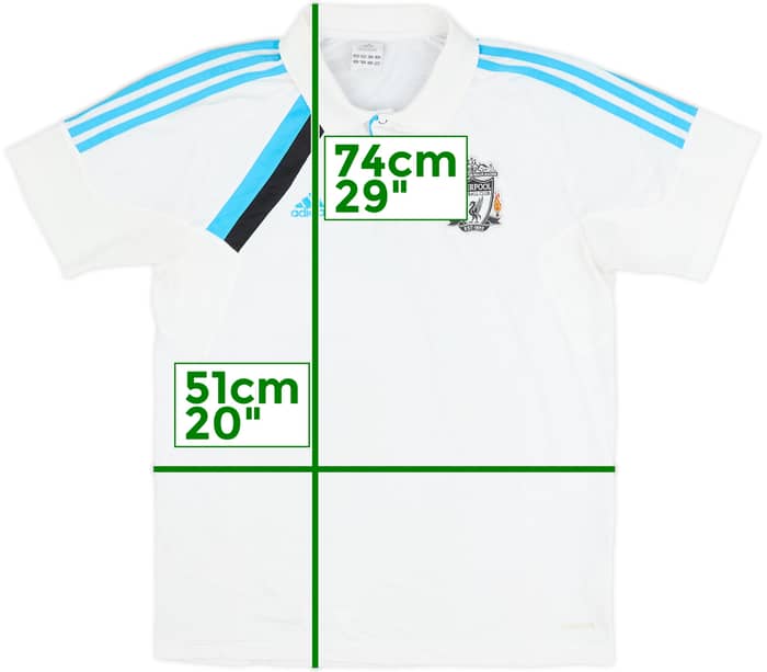 2011-12 Liverpool adidas Polo Shirt - 5/10 - (M/L)
