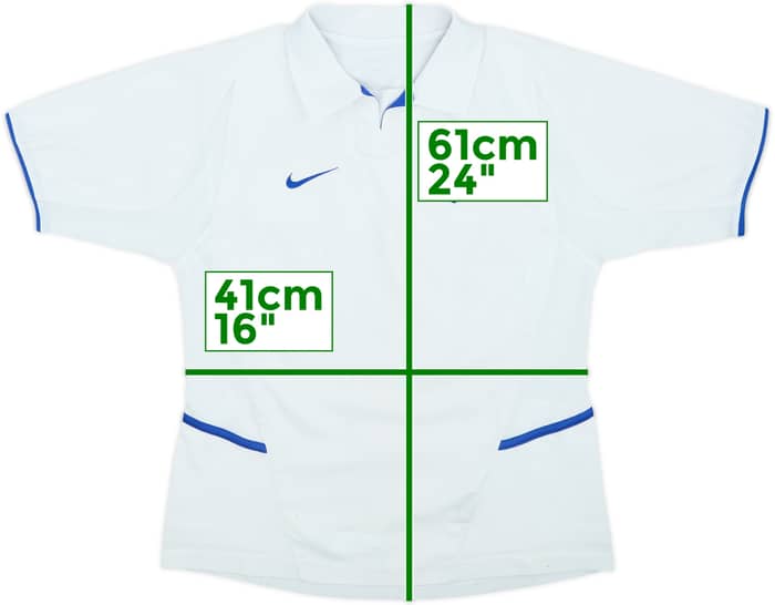 2002-03 Leeds United Home Shirt - 4/10 - (M.Boys)