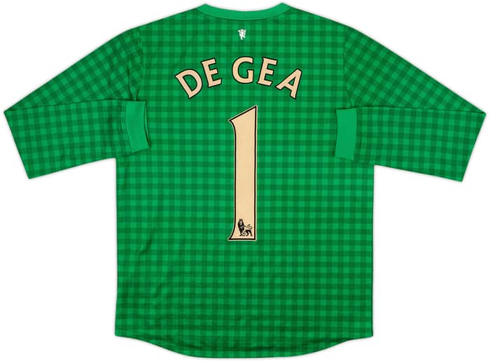 2012-13 Manchester United GK Shirt De Gea #1 - 4/10 - (XL.Boys)